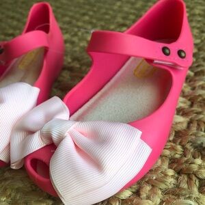 New: Mini Melissa My First Melissa Peep Toe Mary Jane. Size 7